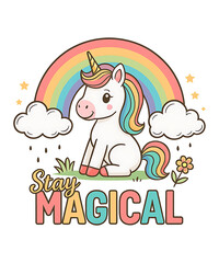 Naklejka premium Stay magical