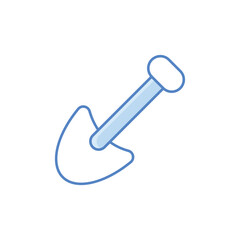 Shovel  Icon vector