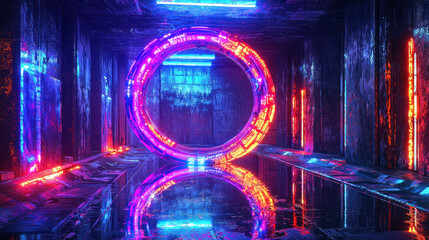 New Year 2009: A dynamic, glowing purple fractal design of swirling stars and fiery energy illustrates a fantastical backdrop