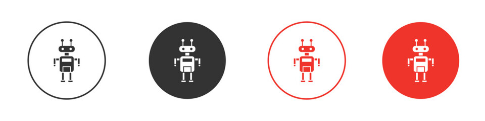 Obraz premium Robot icon