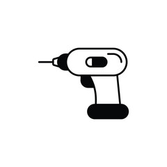 Drill  Icon vector