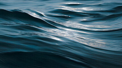 Abstract ocean surface textures, minimal light and shadow 