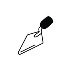 Trowel  Icon vector