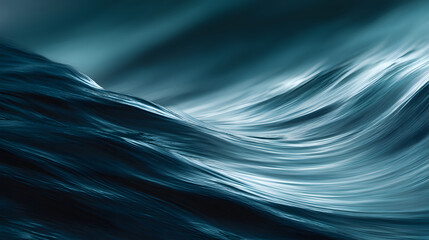 Blurred motion of wave surface for background design