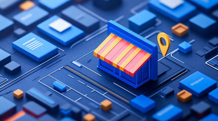 Local SEO Optimization for Businesses, local SEO optimization for businesses with an image showing marketers optimizing Google My Business listings