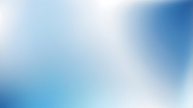 Soft Blue and White Gradient Light Background with Smooth Abstract Glow Effect | ai