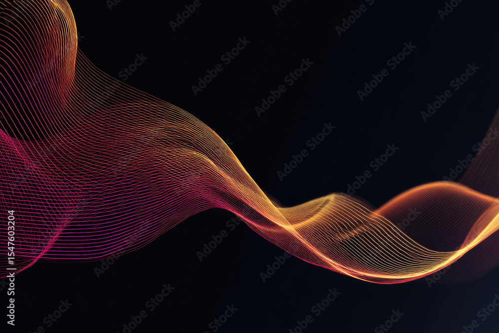 Poster modern abstract background. abstract wave element for design. wave with lines