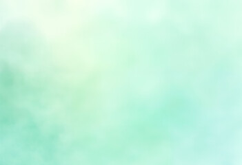 Soft Mint Green Watercolor Background Texture Pastel Shades for Design