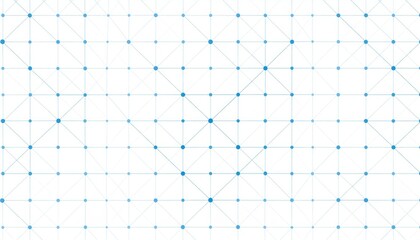 Abstract Geometric Pattern Design With Blue Lines And White Background