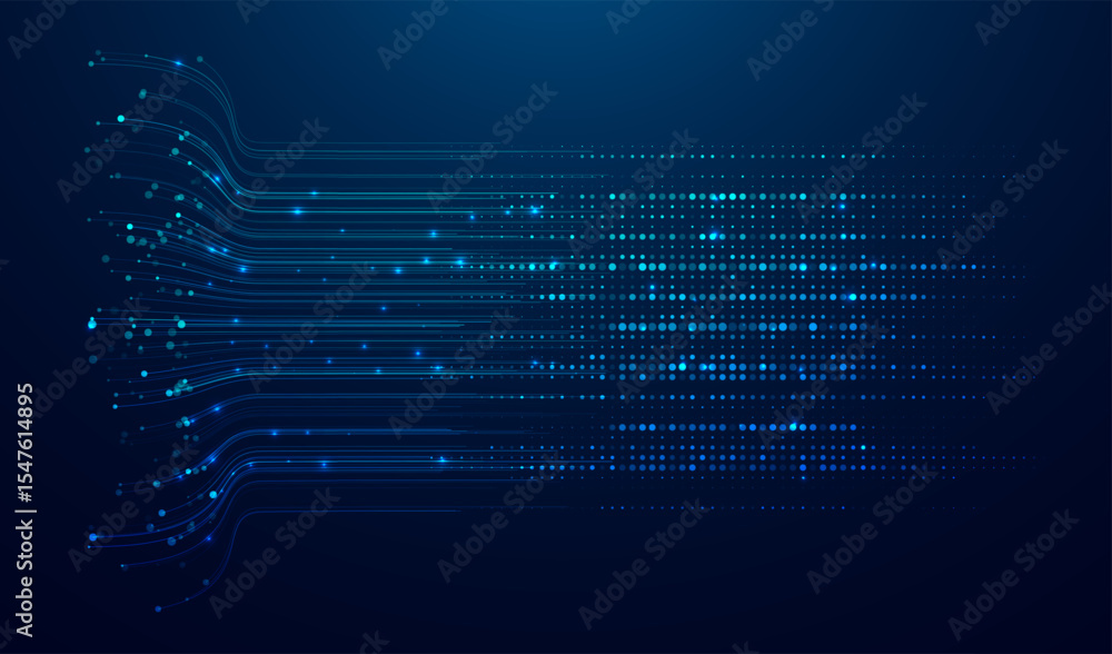 Poster abstract infographics visualization. big data code representation. futuristic network or business an