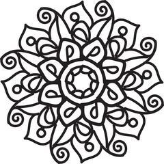 abstract floral pattern