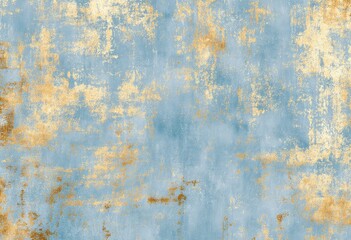 Blue and Gold Distressed Metallic Texture