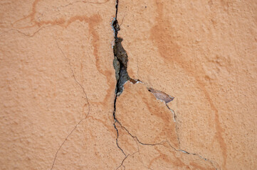 Grieta en pared