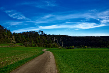 a beautiful day in the ancient town of Dollnstein