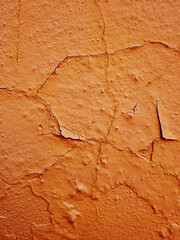 cracked texture orange
