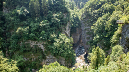 Scalve Valley near Bergamo in Northern Italy