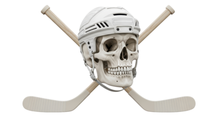 Isolated Spooky Hockey