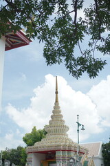 Historic Buddhist Landmark &ndash; Wat Pho Temple Landscape