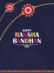 decorated rakhi for Indian festival Raksha Bandhan