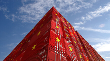 Vietnam export cargo shipping containers