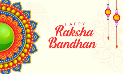 decorated rakhi for Indian festival Raksha Bandhan