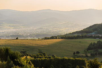 Beskid Żywiecki, widok na okoliczne szczyty  © Elżbieta Kaps