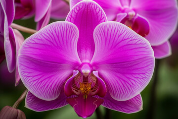 Obraz premium purple orchid flower