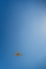 plane in the sky