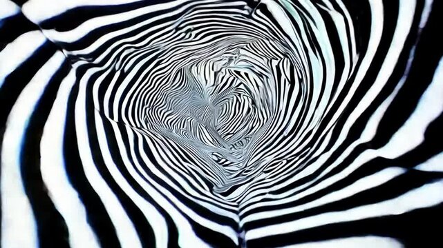 Black and white fingerprint pattern for criminal identity and security illustration