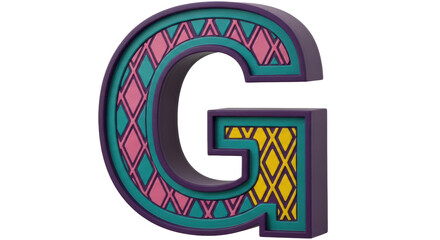 Isolated Letter G