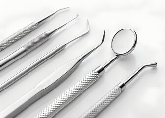 Close-up of specialized dental instruments, symbolizing precision and health-focused treatment