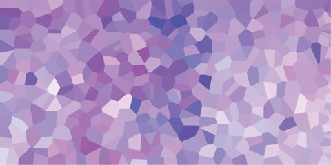 Abstract mosaic geometric pattern in shades of purple lavender and blue creating a textured background design suitable for various digital applications