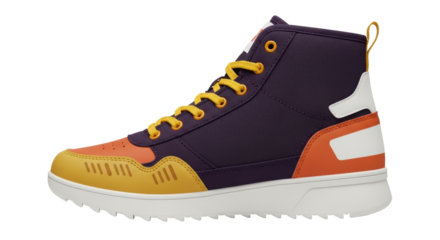 Isolated Colorful Sneaker