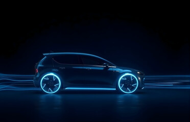 Cool Glowing Car