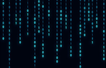 Digital Tech Binary Code