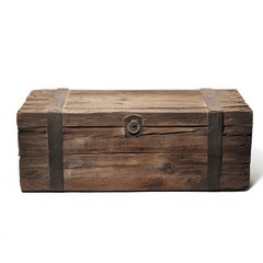 Rustic Wooden Trunk Used as Coffee Table for Cozy Living Spaces