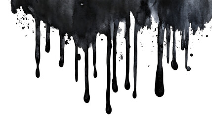 Dramatic ink bleed perfect for edgy designs and creative projects offering intense vibes and bold artistic flourish
