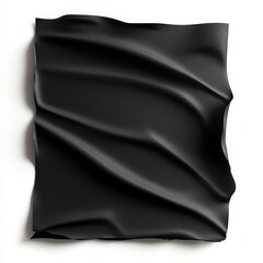Dynamic Shadows on Crumpled Black Paper Surface with Textured Form