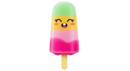 Isolated Cartoon Popsicle