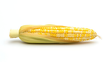 Fresh corn on the cob, a vibrant symbol of summer harvest and healthy eating, ready for cooking