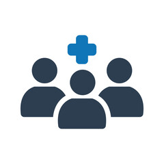 Group health icon
