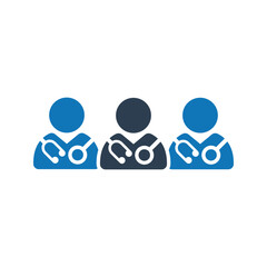 Doctor team icon