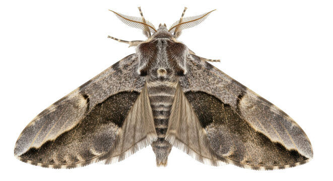 Isolated Moth