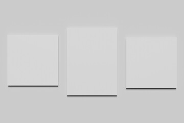 Blank Social Media Post Design Mockup