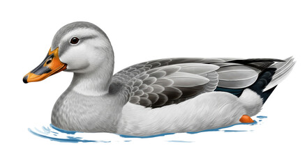 Isolated Duck