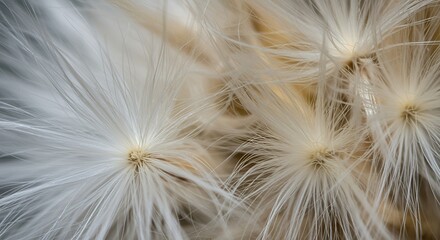 Delicate Whispers: A Close-Up of Seed Heads' Gossamer Filaments