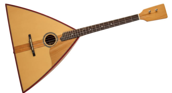 Isolated Balalaika