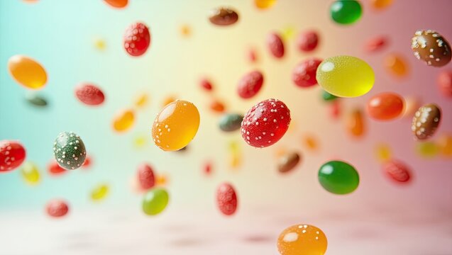 colorful easter eggs