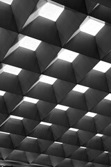 Fototapeta premium Black and white architectural elements of Lisbon