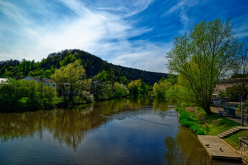 a beautiful day in the ancient town of Dollnstein